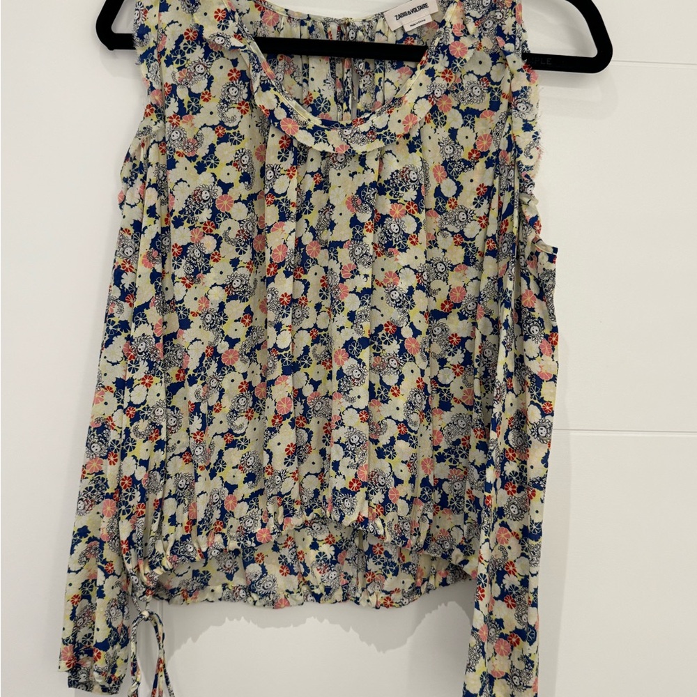Zadig & Voltaire Floral Top